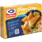 Oven Crisp Lightly Seasoned Frozen Crumbed Fish Fillet Portions 400G