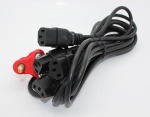 Cyberdyne 4-WAY Iec Ac Cable Dedicated Red Plug 2M + 1M - Computer World