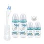 Nuk First Choice+ Temperature Control 4 Bottle Starter Pack - Crocodile