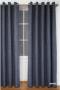 Simon Baker Amalfi Eyelet Curtain Dove Various Lengths - Dove / W 265 X L 250CM