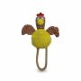 Interactive Plush Chicken Tug Toy With Rope Legs For Dogs