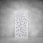Laser Cut Screen - Design 048 - 2900 X 1400 X 20 Matt White Outdoor
