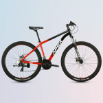 A900 Men's 29ER Alloy MTB Black red Shimano 8-SPEED - Large