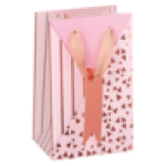 Kraft Pink Perfume V-day Gift Bag