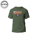 Kakiebos Mens Lat Wiel Tee - Moss - 5XL