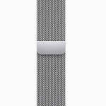 Apple 45MM Silver Milanese Loop