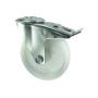 Braked Swivel Bolt Hole 80MMNYLON
