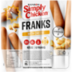 Simply Chicken Cheese Frankfurters 425G