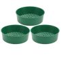 Garden Soil Sieve Mesh Garden Stone Soil Sieve 3PC 16CM