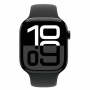 Apple Watch Series 10 Gps 46MM Jet Black Aluminium Case With Black Sport Band - M/l