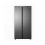 Haier 514L Side-by-side Refrigerator - Black Sand Silver
