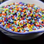 2000PCS Mixed Color Glass Beads Suitable For Jewelry Earrings Necklaces Anklet Making