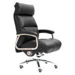 High-back 4-WAY Tilt Adjustment Pu Leather Office Chair 808A Black