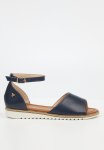 Walnut 2 Ankle Strap - Navy