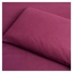 Microfibre Burgundy Pillowcase