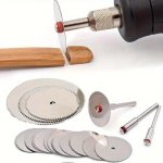 11PCS MINI Saw Blades - Stainless Steel Precision Cutting Discs For Rotary Tools