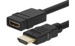 HDM008 HDMI Female To HDMI Male Black