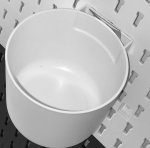 Large Round Container White