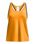 Women's Ua Knockout Tank - Cruise Gold XS