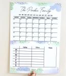 Magnetic Acrylic Aqua Watercolour Planner - 600MM X 600MM