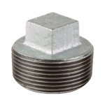 Plug Galv Hollow 40MM