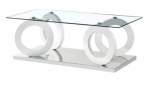 Smte El Anillo Coffee Table White With Keychain