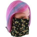 Face & Neck Viscose Buff Solid Colour camo floral