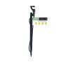 Irrigation Micro Head Yellow 360 Peg And Tube Complete Ideal 450MM