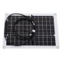 Portable 15W Solar Panel Monocrystalline 12V Battery Charger For Camping