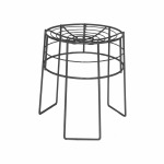 Wire Metal Stool - Grey