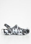 Crocs Classic Marbled Clog - White & Black