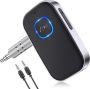 Bluetooth Receiver For Car Noise Cancelling 3.5MM Bluetooth Car Adapter