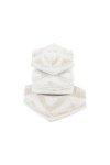 Cowrie Beaded Box - White Natural - Large