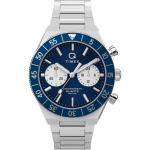 TIMEX Continental Chronograph Stainless Steel Bracelet Watch