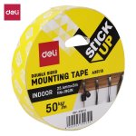 Deli Mounting Tape 25.4MM X 5M Foam Tape – EA35113