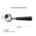 Coffee Accessories 2 Ears Naked Coffee Portafilter A Purple Sandalwood