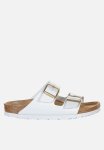 Birkenstock Arizona Birko-flor Patent Narrow - White
