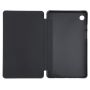 Cover Samsung Galaxy Tab A9 Tri-fold Holder Flip Horizontal Flip Case Black