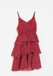 PoP Candy Tiered Dress - Red