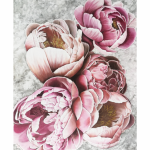Tear Resistant Deco Print Flowers Elsabe