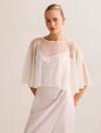Louise Pearl & Bead Cape - 0 Ivory pearl