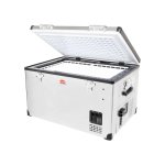 Snomaster 65L Low Profile Single Compartment Fridge freezer – Stainless Steel