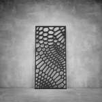 Laser Cut Screen - Design 132 - 1040 X 535 X 20 Matt Black Outdoor
