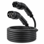 22KW 36A Type 2 Ev Charging Extension Cable Male To Female