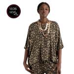 Damask Chimera Boxy Top - Print L