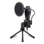 Redragon Omnidirect Gaming MIC And Tripod Black