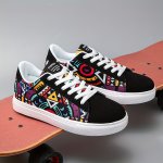 Men's Trendy Street Style Skate Shoes Comfy Non Slip Casual Lace Up Sneakers For Men's Outdoor Activities