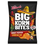 Willards Big Korn Bites Ghost Pepper Flavoured Maize Chips 120G