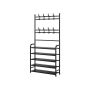 3-IN-1 Entryway Coat Rack With Shoe Rack