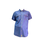 Horizon Work Short Sleeve Shirt - Navy-stone - 5XL